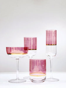 Gilda Wine Glass | Rose Set Of Two