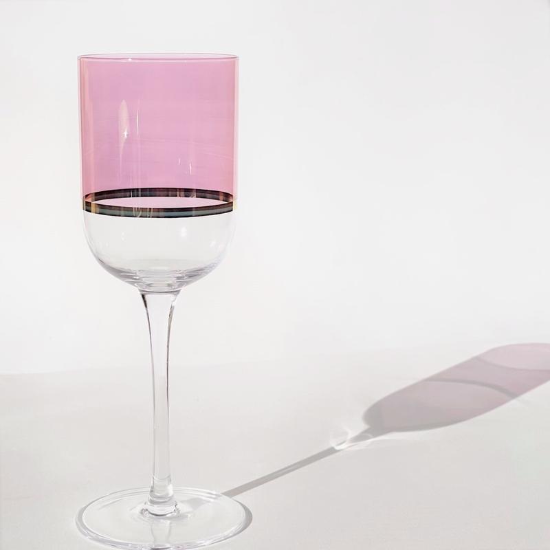 Gilda Wine Glass | Rose Set Of Two