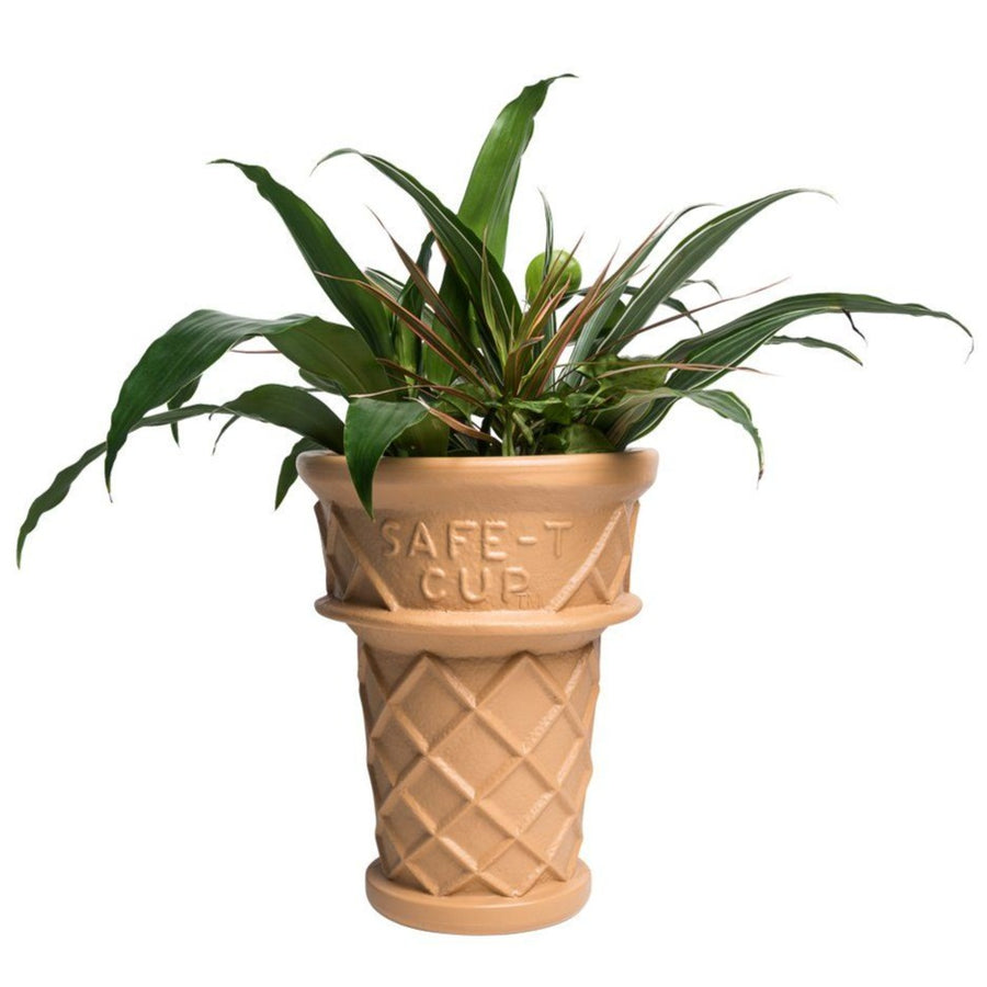 Giant Ice Cream Cone Planter