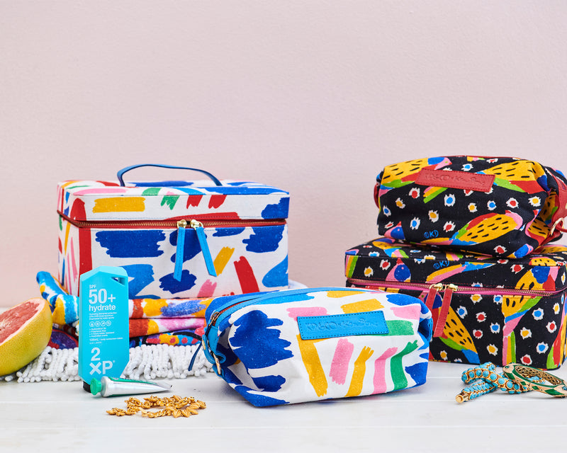 Parrot Party | Toiletry Bag | Kip & Co. X Ken Done