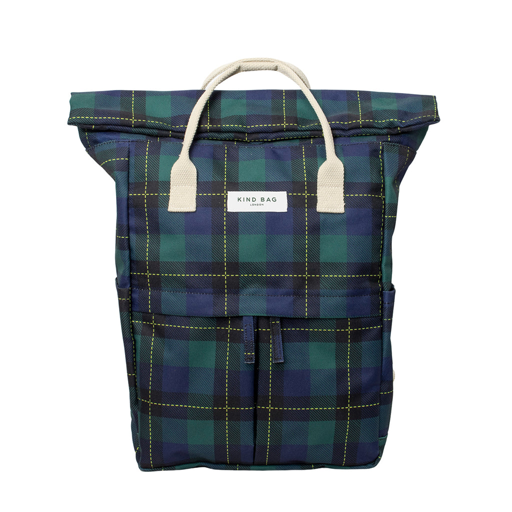 Medium Backpack | Tartan