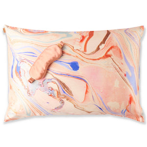 Silk Eye Mask | Pink Champagne