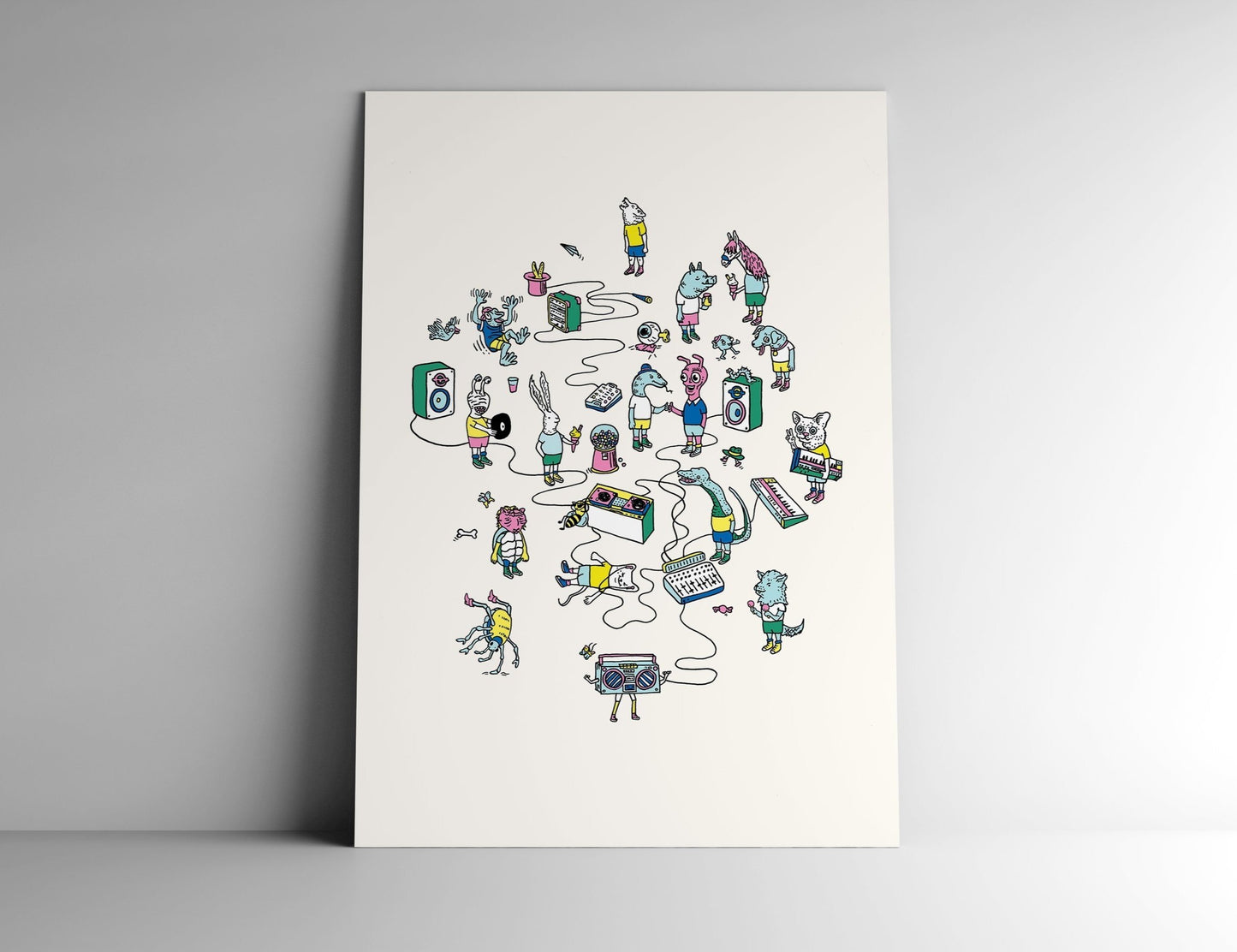 Party Animals | Art Print