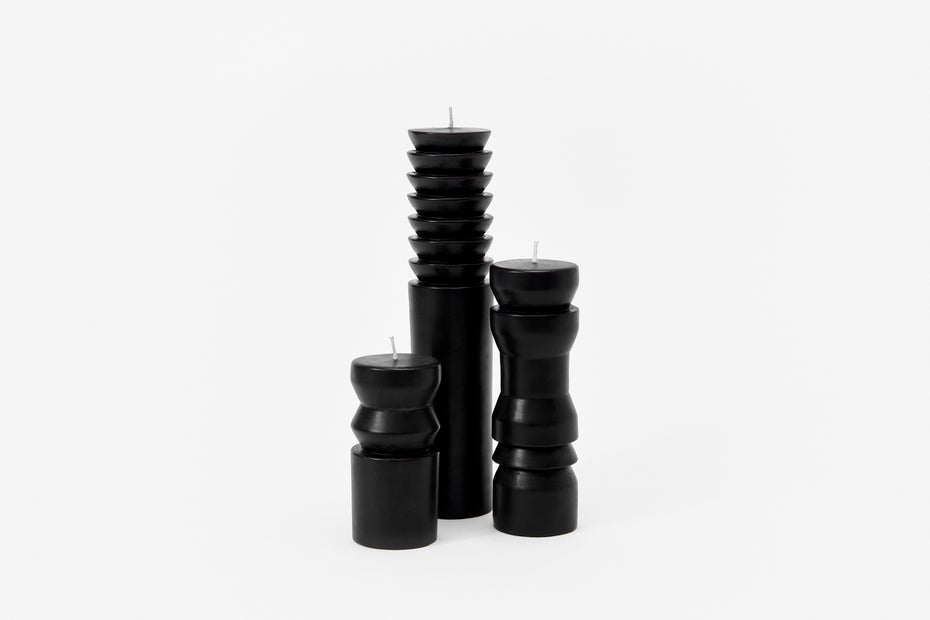 Totem Candle | Black Large