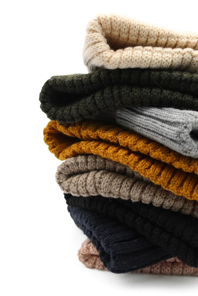 Mia Wool Blend Beanie | Colours Available