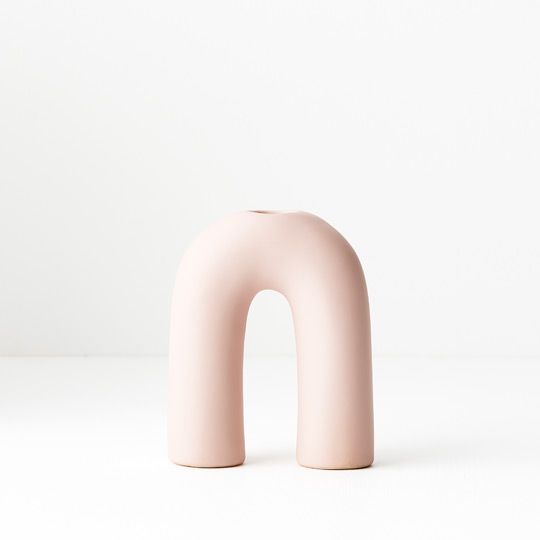 Ulanda Candle Holder | Light Pink