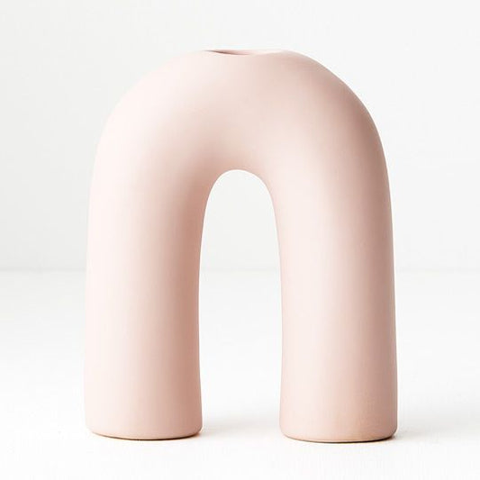 Ulanda Candle Holder | Light Pink