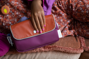 Envelope Deluxe Small Fanny Pack | Purple Tales