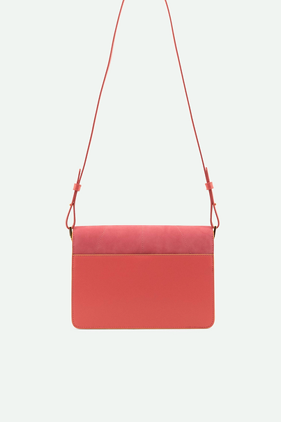 satchel | la promenade | ton sur ton | tulip pink