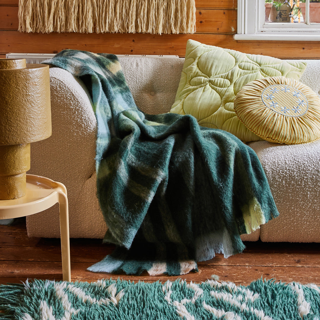 Bebington Fuzzy Wool Blanket