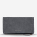 feel the night clutch | slate grey