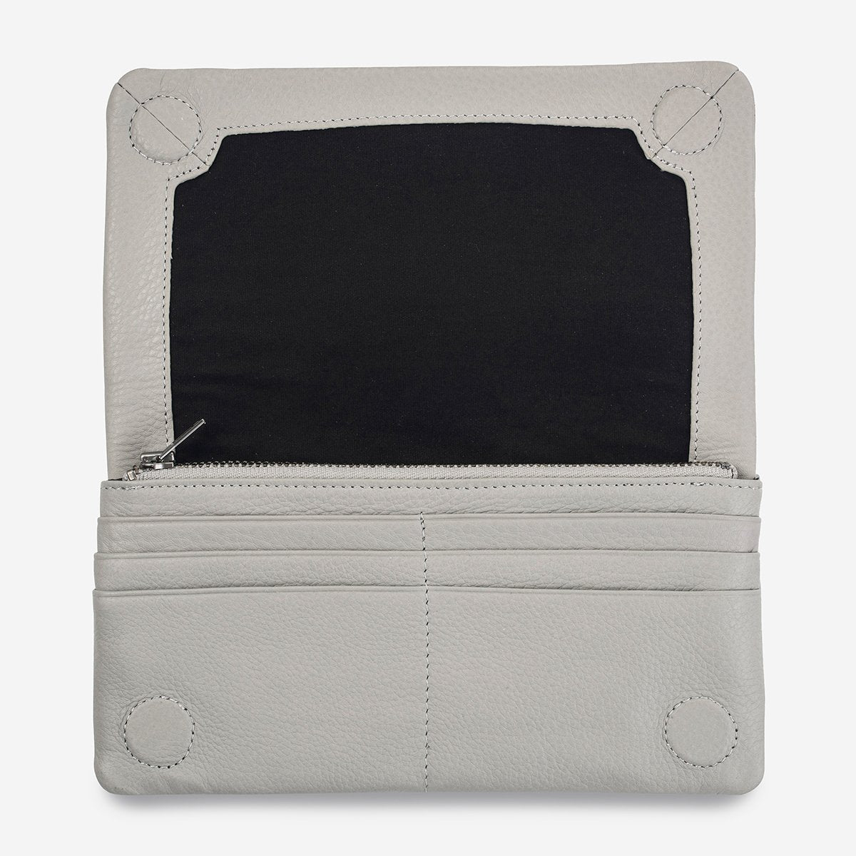 some type of love wallet | light grey