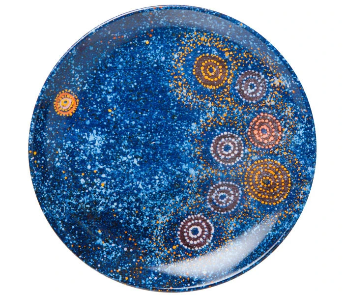 Aboriginal Art 7" Plate | Bone China | Multiple Styles Available