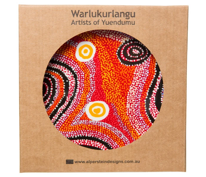 Aboriginal Art 7" Plate | Bone China | Multiple Styles Available