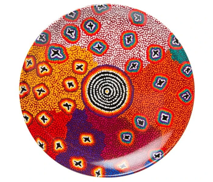 Aboriginal Art 7" Plate | Bone China | Multiple Styles Available