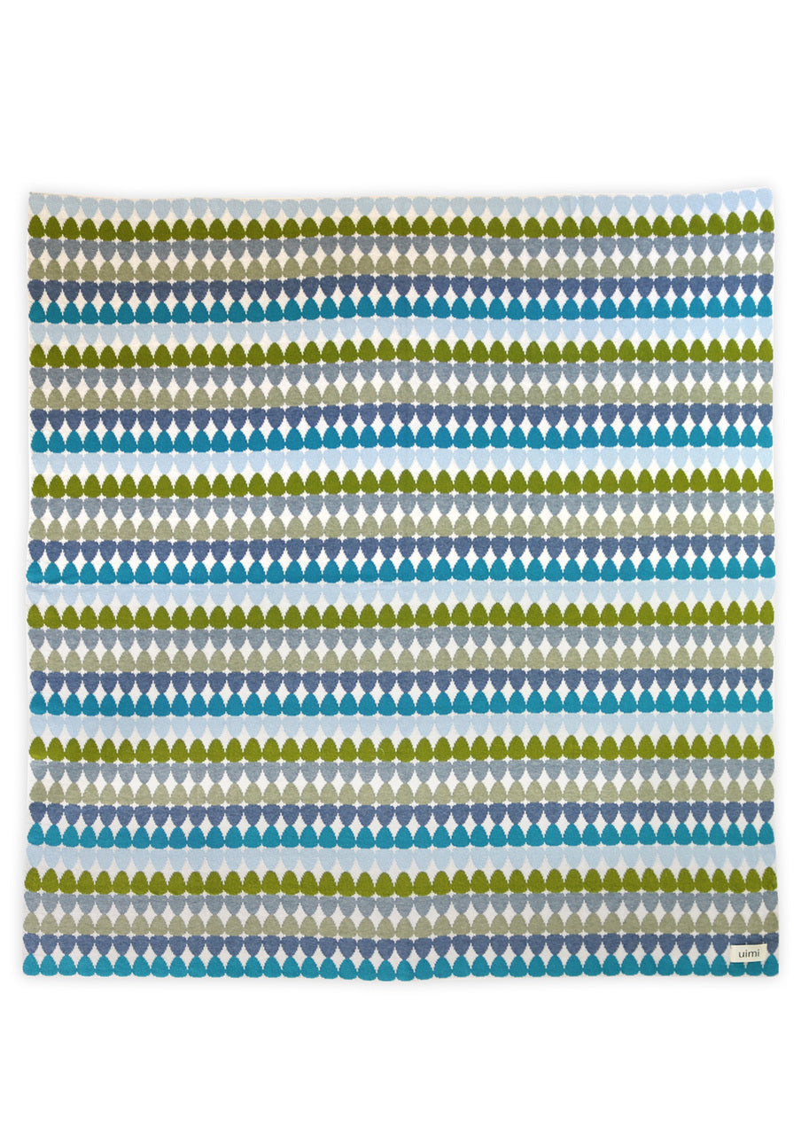 Egyptian Cotton Blanket | Rain | Carribean