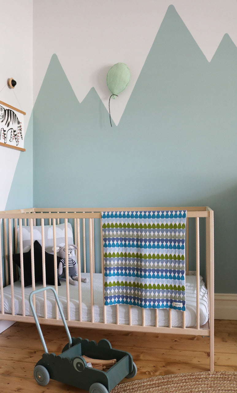 Egyptian Cotton Blanket | Rain | Carribean