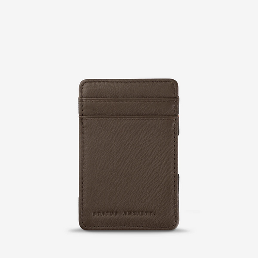 flip wallet | chocolate