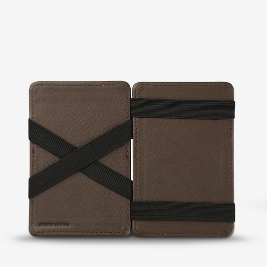 flip wallet | chocolate