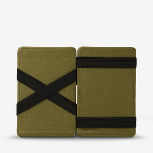 flip wallet | khaki