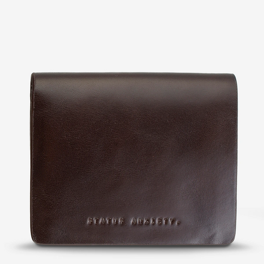 nathaniel wallet | chocolate