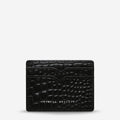 together for now wallet | croc emboss black